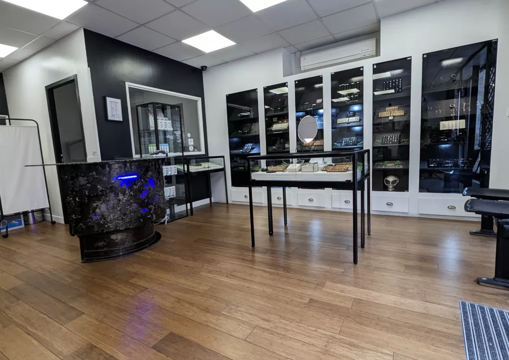 Accueil piercings du salon Feeling Tattoo Piercing